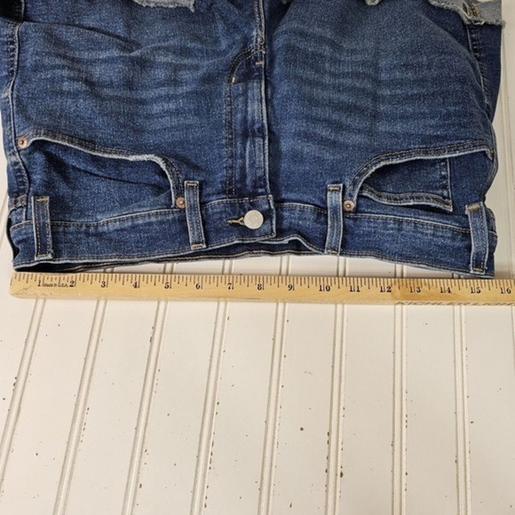 Levi's Signature Strauss Blue Jeans Shorts Women's Size 16 High Rise Heritage - Picture 9 of 13